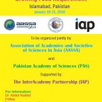 AASSA REGIONAL WORKSHOP ON CHALLENGES IN WATER SECURITY TO MEET THE GROWING FOOD REQUIREMENT